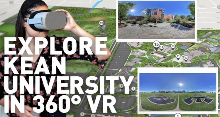 Kean University virtual tour example